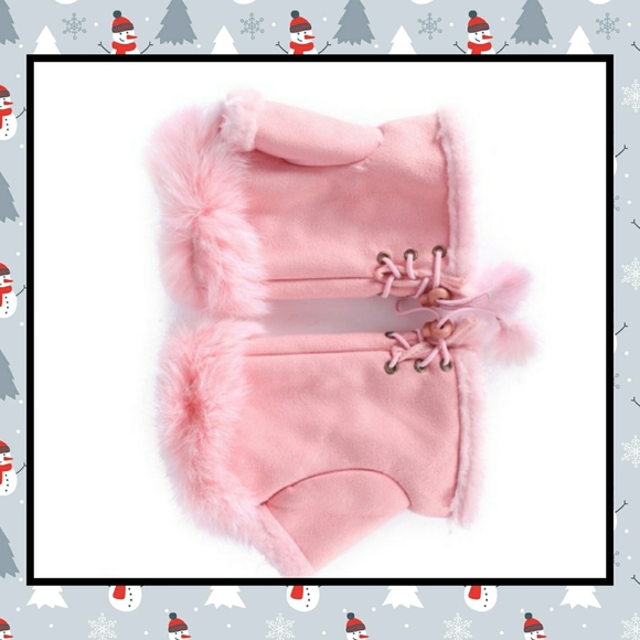 ‼️CLEARANCE PRICE FIRM‼️🎉HP🎉❄Fingerless Fur Gloves❄ - Picture 4 of 4